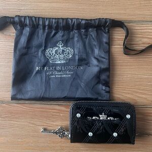 My Flat in London Black Wallet